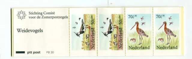 UCCELLI - BIRDS NETHERLANDS 1984 Booklet PB30