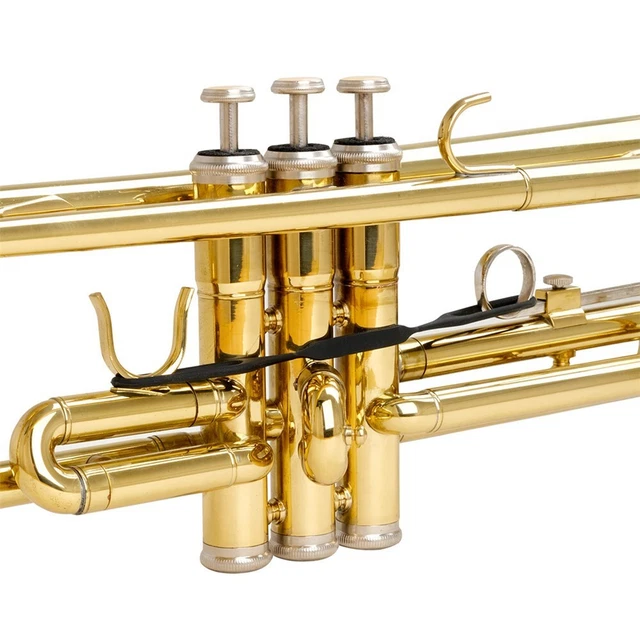 Hot Sale Musical Trompete Schiebestopper Zubehör schwarz elastisches Instrument