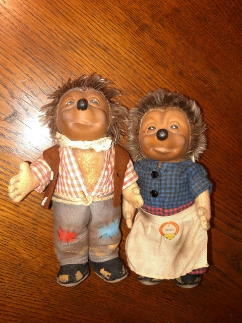 Hérissons vintage STEIFF Micki & Mecki, Original Marke