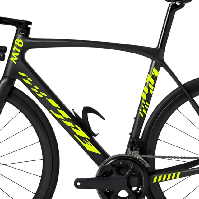 Décalcomanies Vinyle De Rechange Pour Cadre Vélo Scott - Blanc Mat - Personnalisation Et Protection - 9