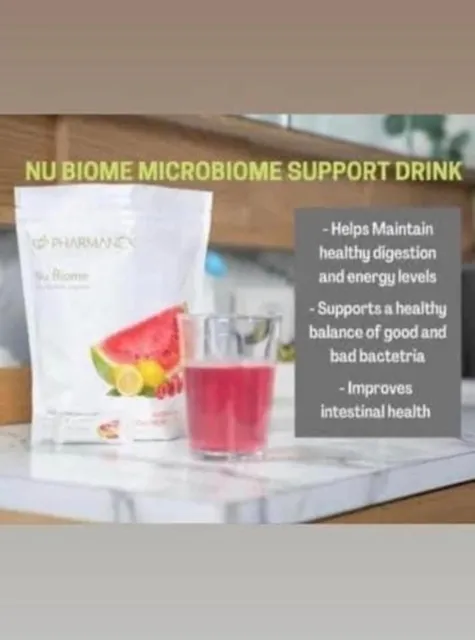 Nu Skin Pharmanex Nu Biome, Overall Gut health,  New Micro biome Support 30 Pack