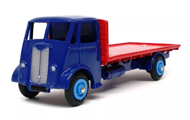 Camión plano Atlas Editions Dinky Toys 512 - azul/rojo