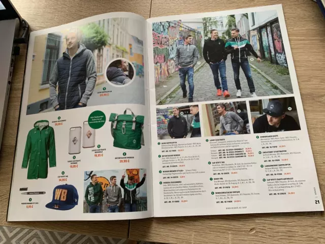 Werder Bremen  - Werder Fan-Welt Katalog 2017/2018 2