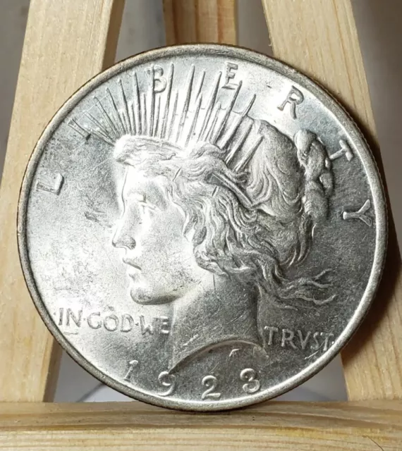 ⭐️1923-P Peace Dollar⭐️Vam 3A⭐️Top 50 Peace Dollar⭐️Mint State Grade⭐️