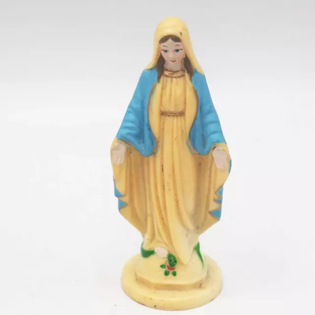 Religieux Statue De Virgin Mary Prière Plastique