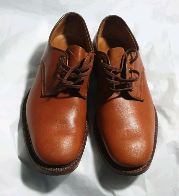 Tricker's LANCINI U-tip shoes, size 9.5 Men's 28.0cm genuine leather brown type Vintage Second Hand
