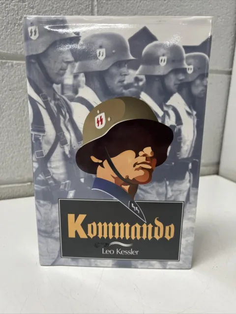 VINTAGE BOOK KOMMANDO LEO KESSLER SS 1st ED NAZI GERMANY WW2 N