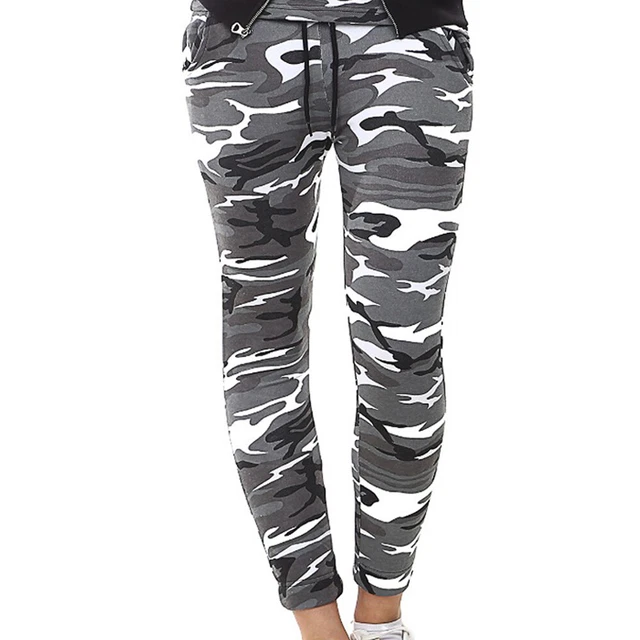 Kids Girls Camouflage Jogging Slim Joggers Tracksuit Bottom Casual Army Trousers
