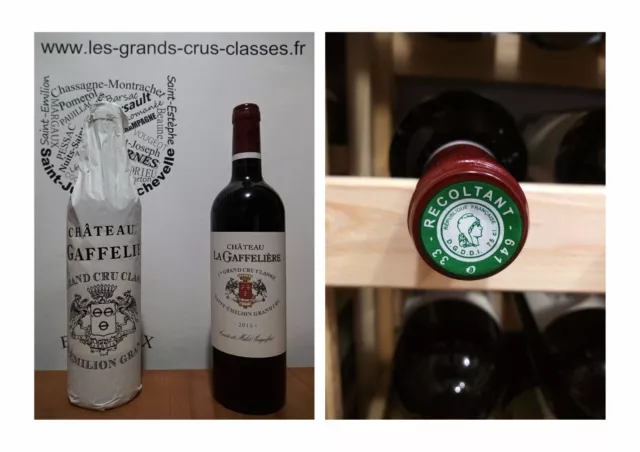 Château La Gaffelière 2015 - 1er Grand cru Classé B de Saint-Emilion Grand Cru