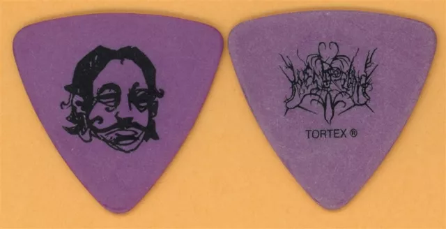 Limp Bizkit Wes Borland authentic 2009 Unicorns tour purple stage Guitar Pick