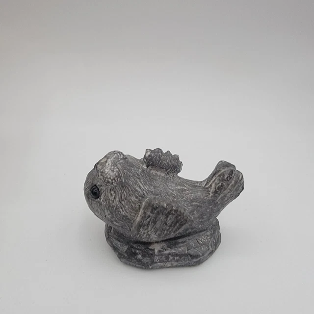 Al Wolf Baby Seal Figurine Canada Art Signed Vintage Figure