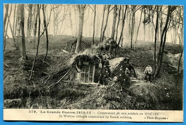 CPA: Camp of our soldiers in Woëvre / War 14-18