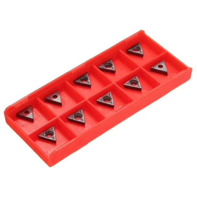 10 Pezzi Inserto In Metallo Duro Per 1/4 & 0.8cm Utensili Di Tornitura Tcmt 731