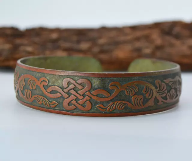 Very Rare Ancient Ornament Cuff Bracelet Artifact Museum Quality Authentic Piece