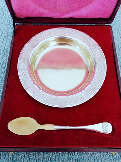 Couverts d'enfant Perles en Christofle