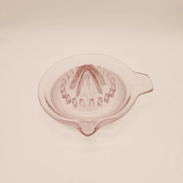 Vintage Depression Glass Light Amethyst Reamer Juicer RARE