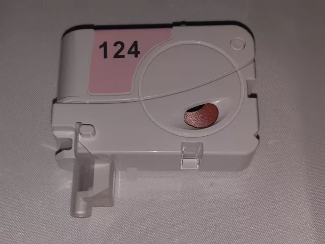 Nos - Brother Applikationsstation Vorgefüllte Gewindeskartusche 124 Fleisch Pink Tac124