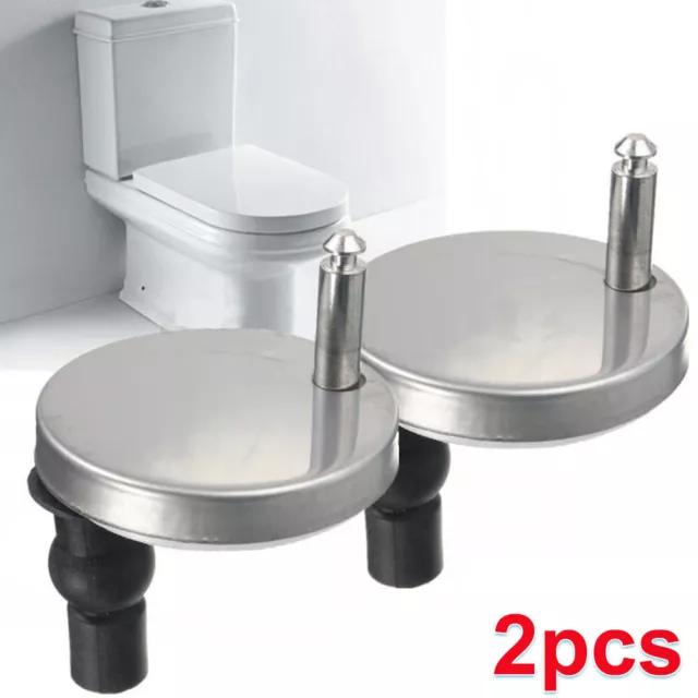 1Pair Quality WC Fittings Hinges Top fix Kit Toilet Seat Quick Release