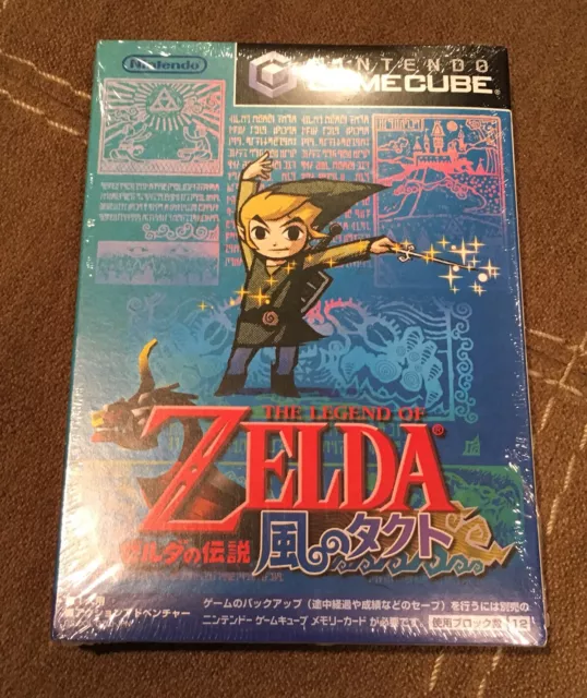 The Legend of Zelda Wind Waker Kaze no Tact gamecube GC japan Sealed From  Japan