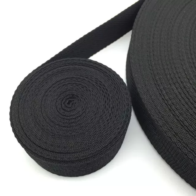 10 yardas Correa de Cinta Nailon Mochila Bolsas de Correa Artesanía Accesorios de Moda
