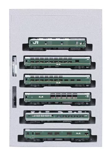 KATO N gauge 24 system Twilight Express Basic 6-Car Set 10-869 model railroad p