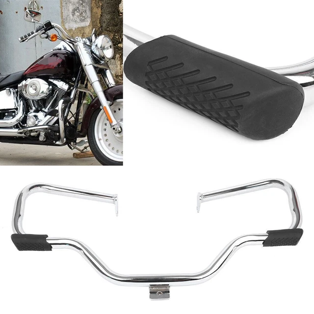 Per Harley Touringdels 1997-08 protezione motore cromata superiore protezione antiurto