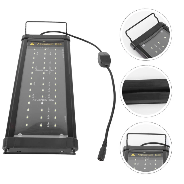 LED Aquarium Lighting Fish Tank Light For Freshwater And Saltwater (US Plug)