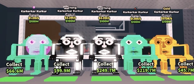 STEAL A BRAINROT 5 Together Karkerkar Kurkur Yin Yang Gold Traits 2.2M ...
