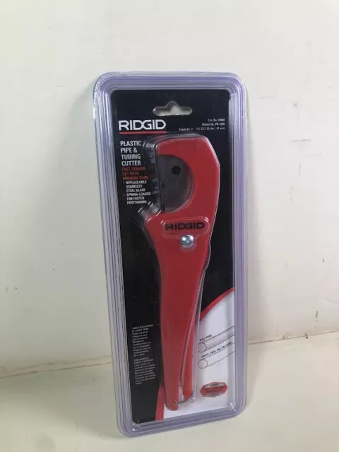 Ridgid 23488 Plastic Pipe and Tubing Cutter New