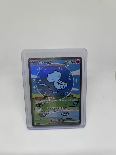 Mew ex - Paldean Fates 232/091 Special Illustration Rare Pokemon Card NM/M