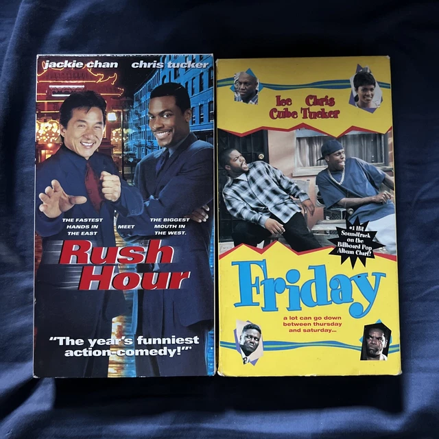 FRIDAY (VHS, 1995) Ice Cube Rush Hour Chris Tucker Lot 3.95 PicClick