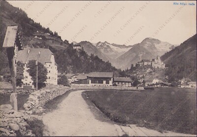 1925 CAMPO TURES Bolzano Bozen Burg Taufers castello Alto Adige cartoncino 