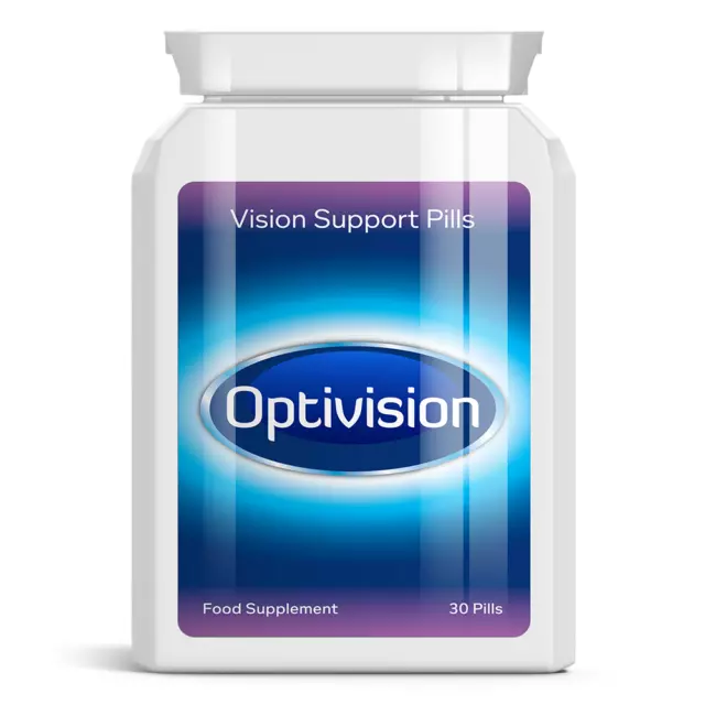 Optivision Vision Support Pill Eye Tablets Get Sharp Perfect Vision Healthy Eye