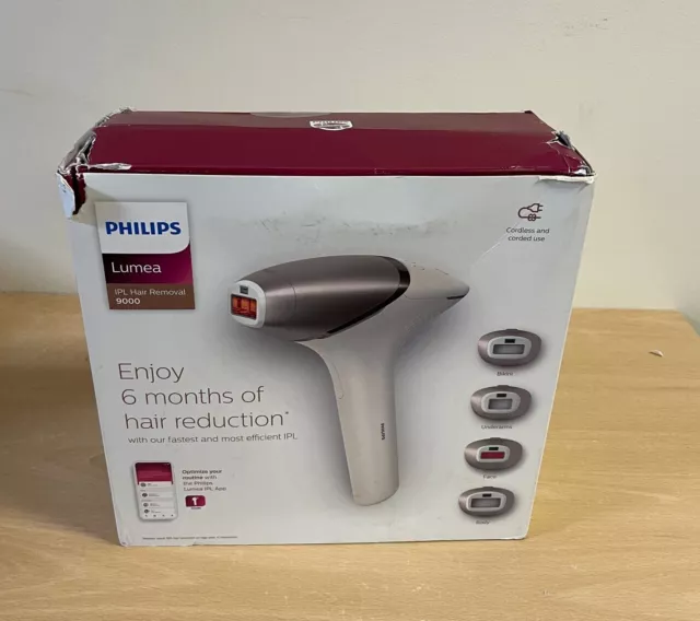 Philips Lumea IPL Cordless Hair Removal 9000 -  New