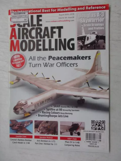 Scale Aircraft Modelling Uk Magazine Aug 2015 Vol 38 #06 Spitfire At 80 Shar Frs