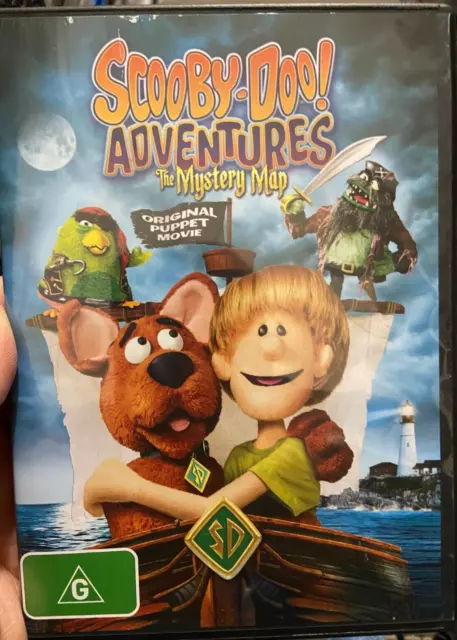SCOOBY DOO ADVENTURES - The Mystery Map region 4 DVD (2013 puppet kids ...