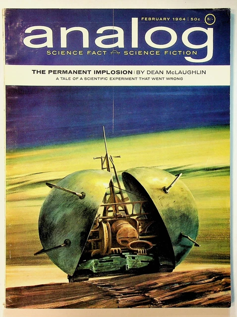 Analog Science Fiction/Science Fact Vol. 72 #6 VG 1964