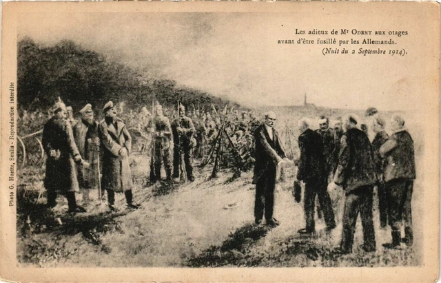 CPA AK Military Farewell to MrOdent Hostages Before Being Rifle PA (362516)