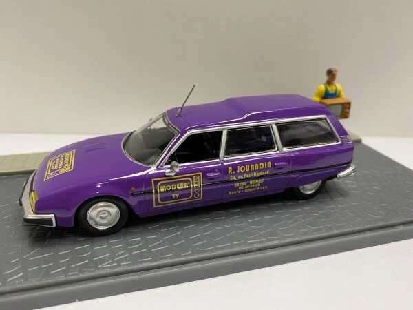 OPO 10 Camionnette Utilitaire Citroën CX Break Magasin Radio Télé 1/43 - Modèle 8008