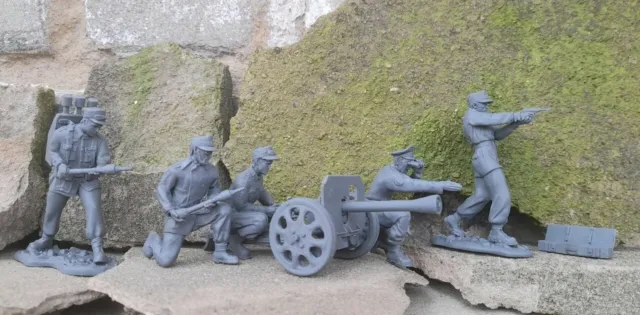 Hanomak Toy Soldiers WW2 German Scale 1/32 Laplandie