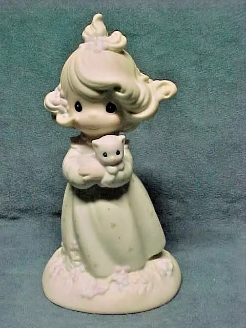 Precious Moments "You Are Such A Purr-fect Friend" Figurine 1992 Enesco #524395