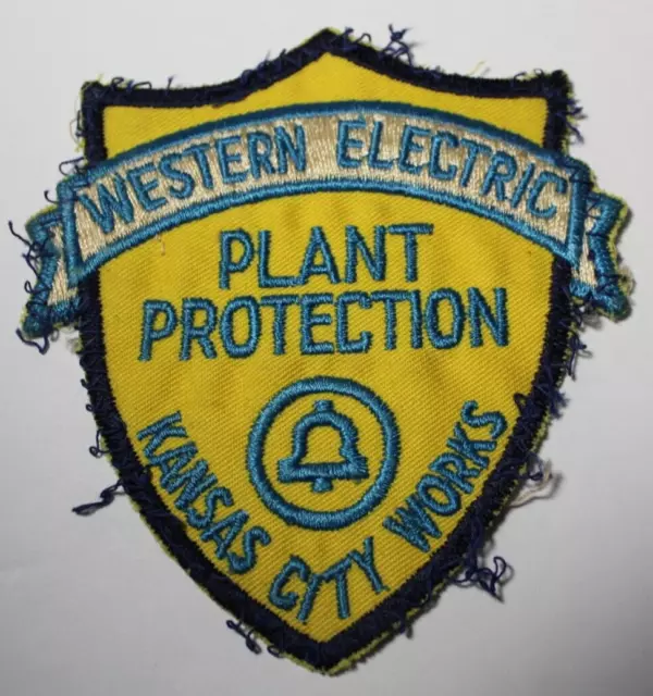 1960s Old Vintage WESTERN ELECTRIC TELEPHONE PATCH PLANT PROTECTION KANSAS CITY