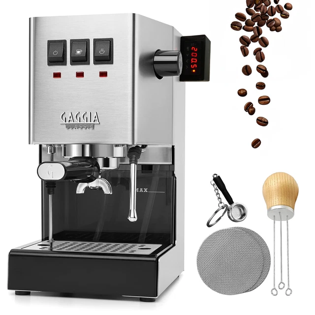 MODIFIED GAGGIA CLASSIC Pro Evo w/ Upgrade Kit for Brew, Steam, & Flow