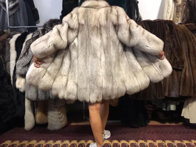Manteau de fourrure renard deals
