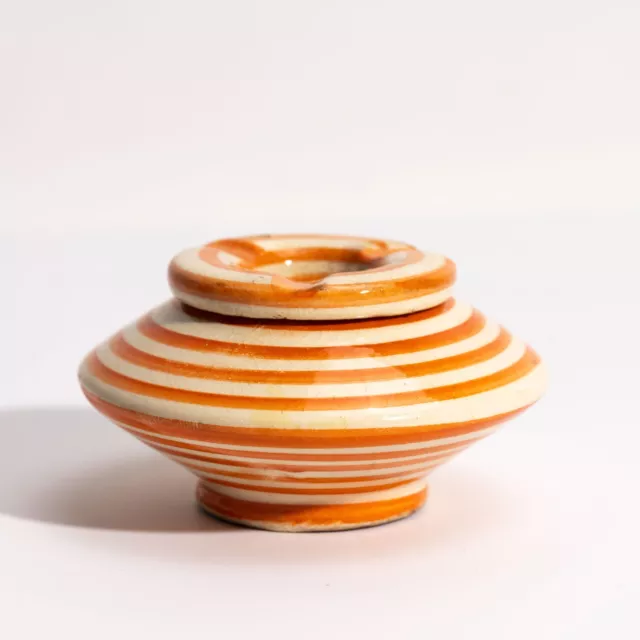 Handmade Moroccan Ceramic Ashtray - Decorative Clay Ashtray - Multiple Colors