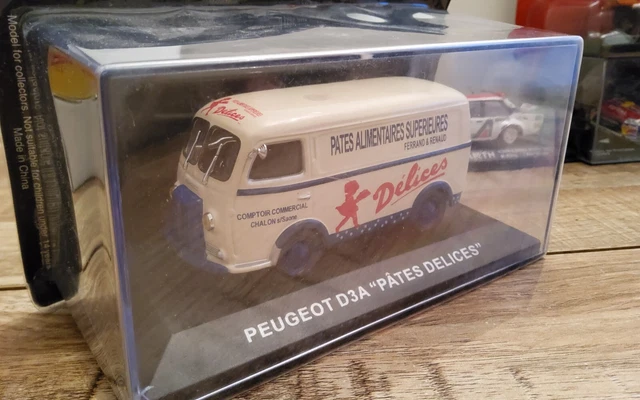 Miniature Altaya Peugeot D3A Spar Fourgon - échelle 1/43, Occasion En Parfait état