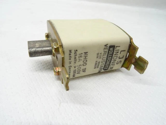 Lindner Ljs Vollschutz NH00 TF 16A/500V Verlustarm