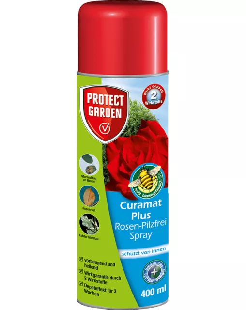 ProtectGarden Rosen Pilzfrei Spray Curamat  plus 400 ml