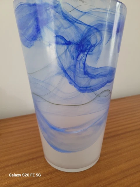 Vase La Rochére En Pâte De Verre, Vintage Art déco. 28 cm. A