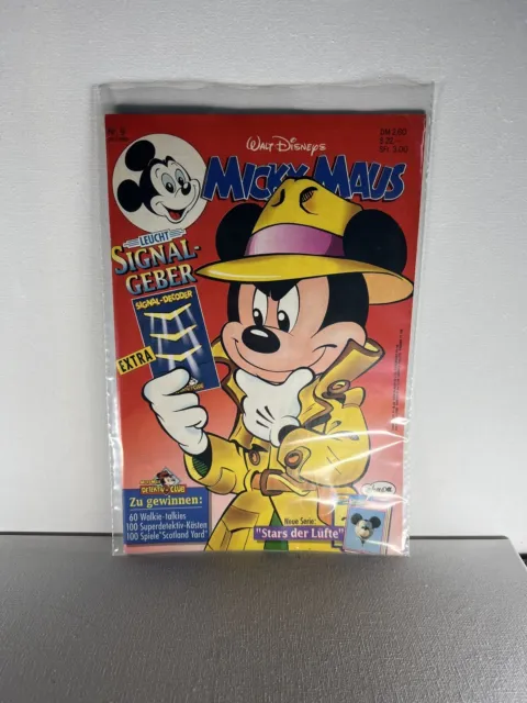 Micky Maus Heft Nr 9 Disney Comic #A9 Sammlung Selten 1994 1992 1990 1989 Usw